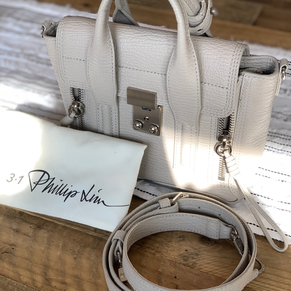 3.1 Philip Lim Pashli Mini Satchel grey